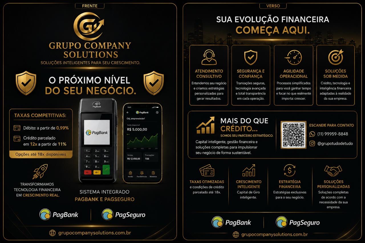Flyer institucional Grupo Company Solutions
